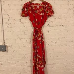 Maxi Wrap Dress